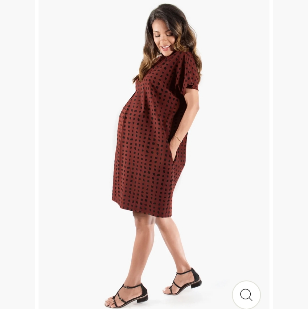 Ingrid and Isabel Tunic Maternity Dress sold out pattern - Picture 2 of 8